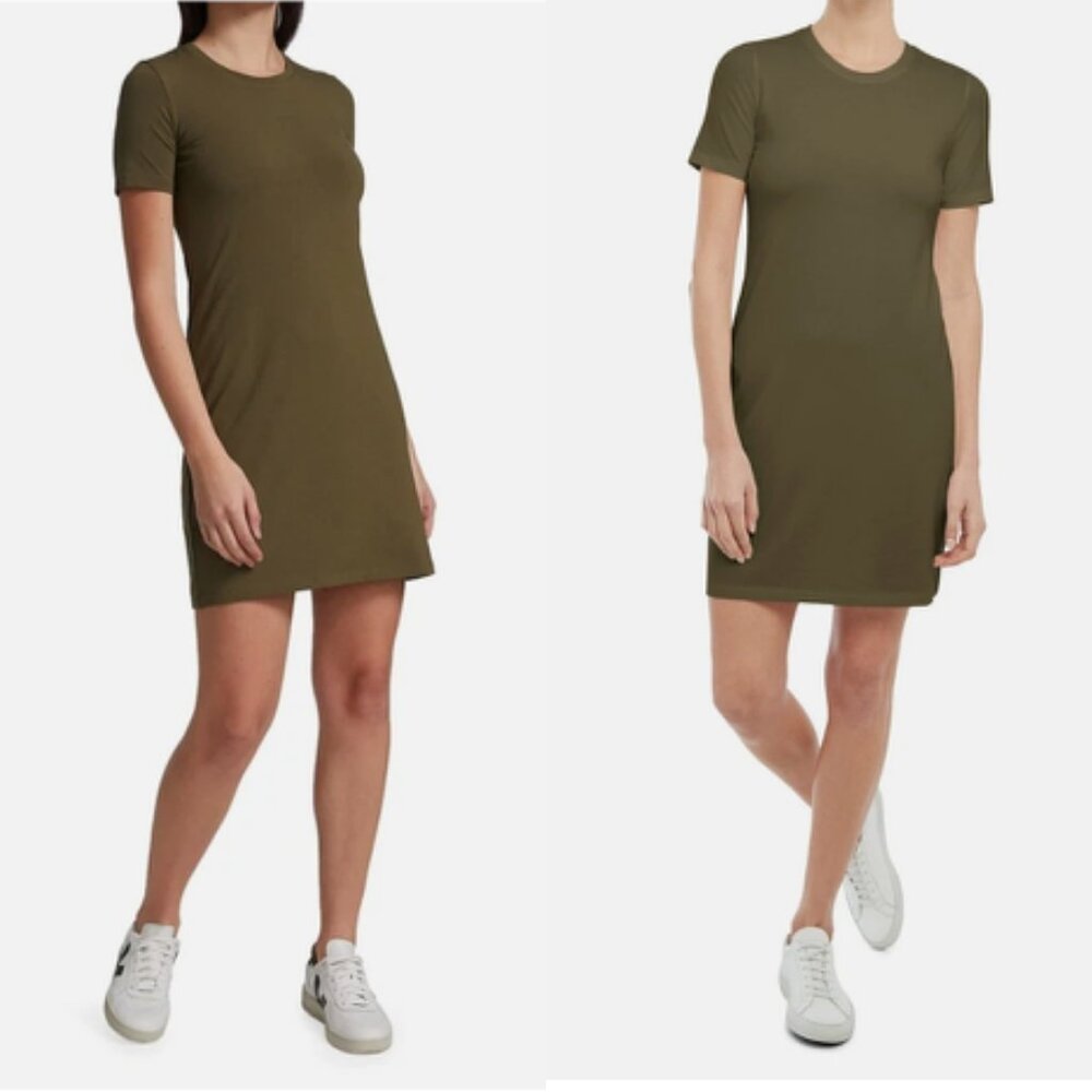 Theory Crew Short Sleeve Rubric Dress
